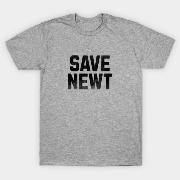 Save Newt T-Shirt by extragalactic